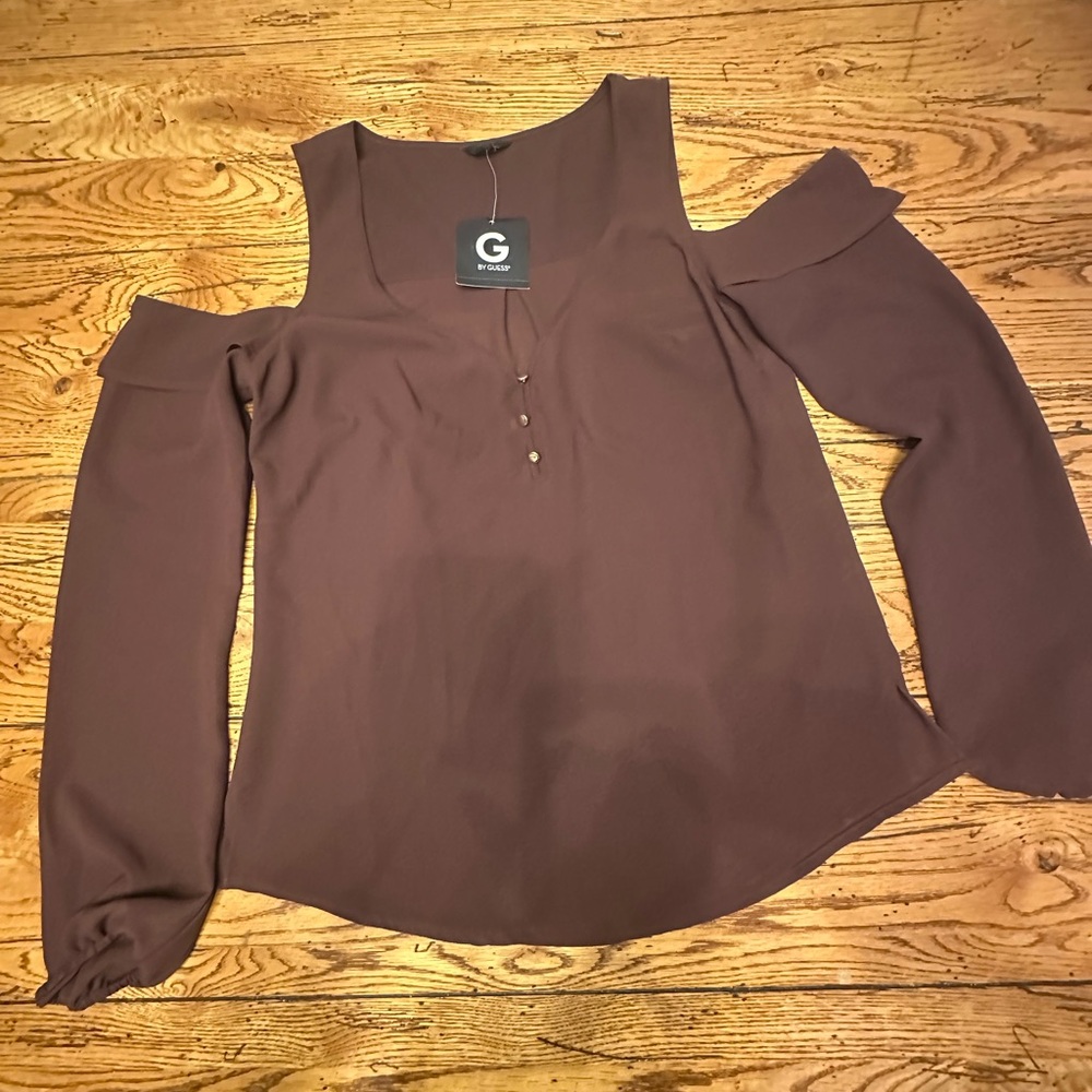 G by Guess Natalia Ruffle Too Sz small